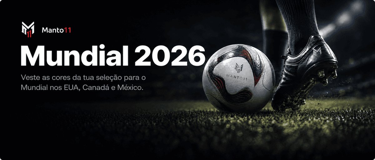 Mundial 2026 — Veste as cores da tua seleção para o Mundial nos EUA, Canadá e México