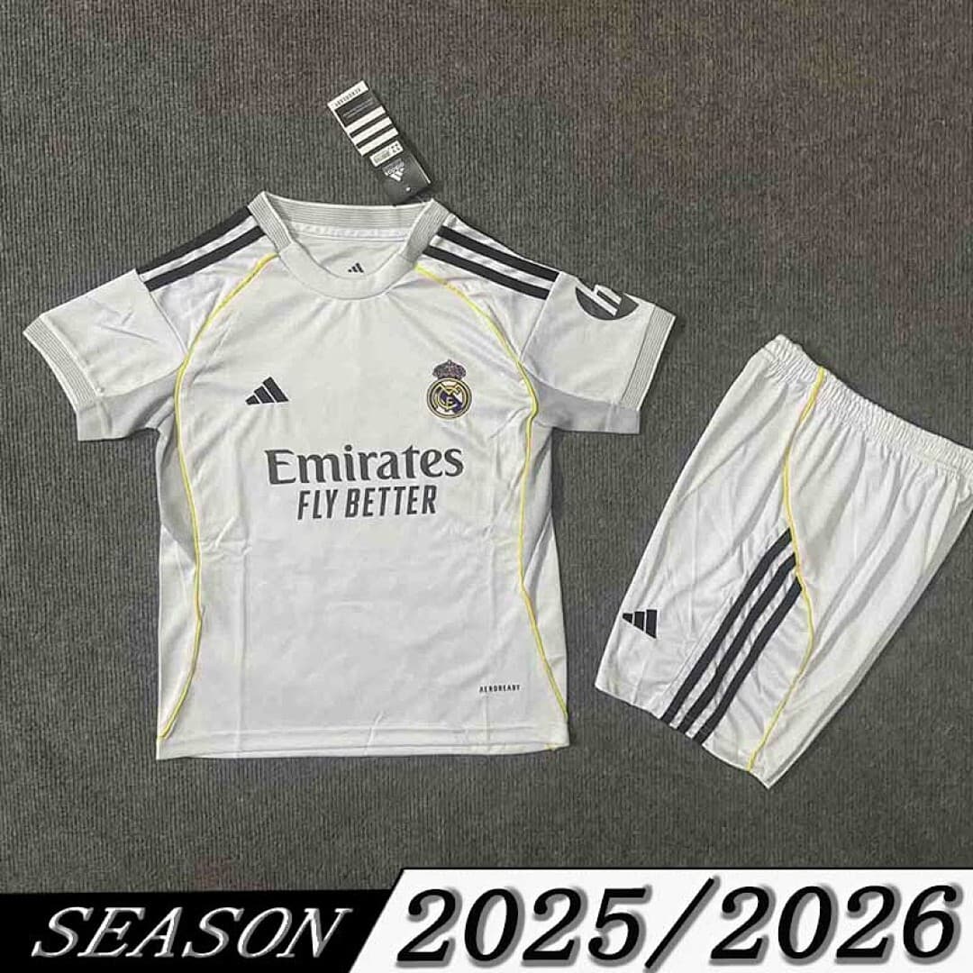 Camisola Real Madrid Infantil Home 2025/26 — Real Madrid