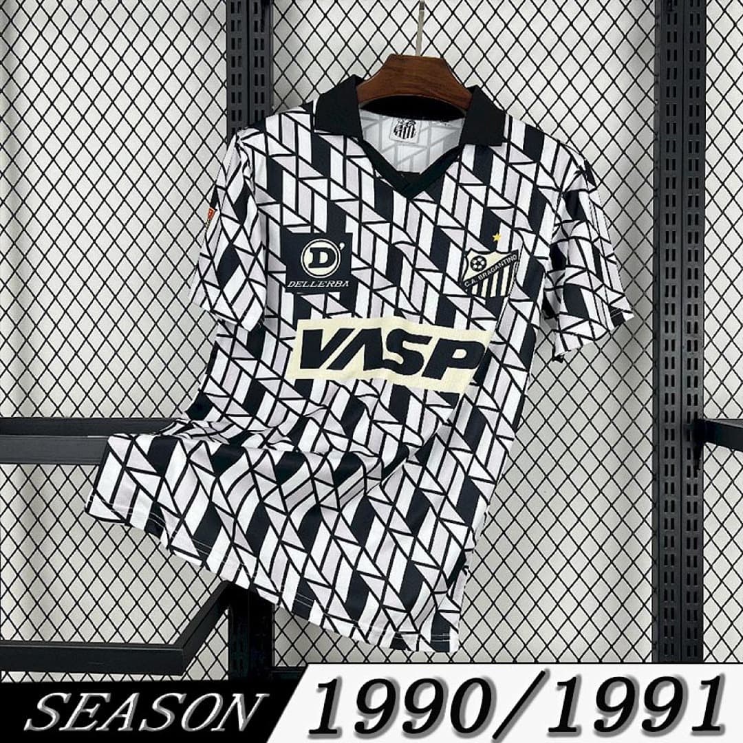 Camisola Retrô Santos Away 1990/91