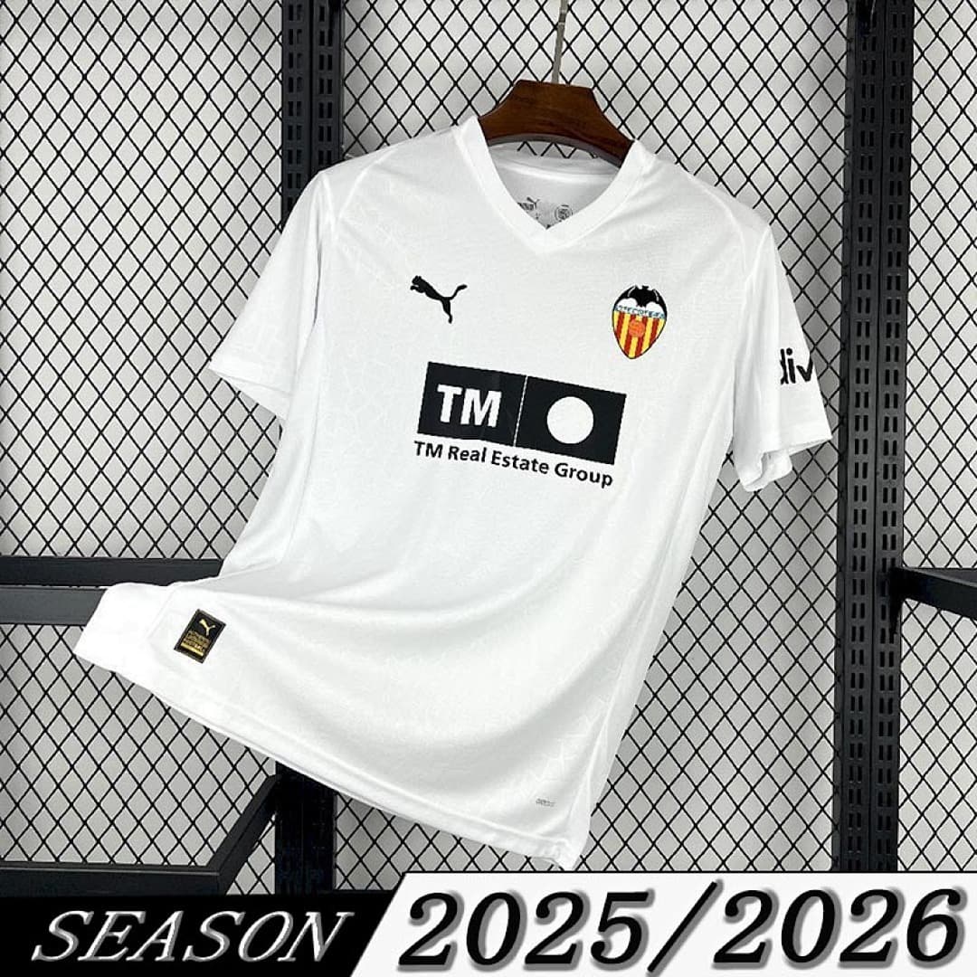 Camisola Valencia Home 2026/27