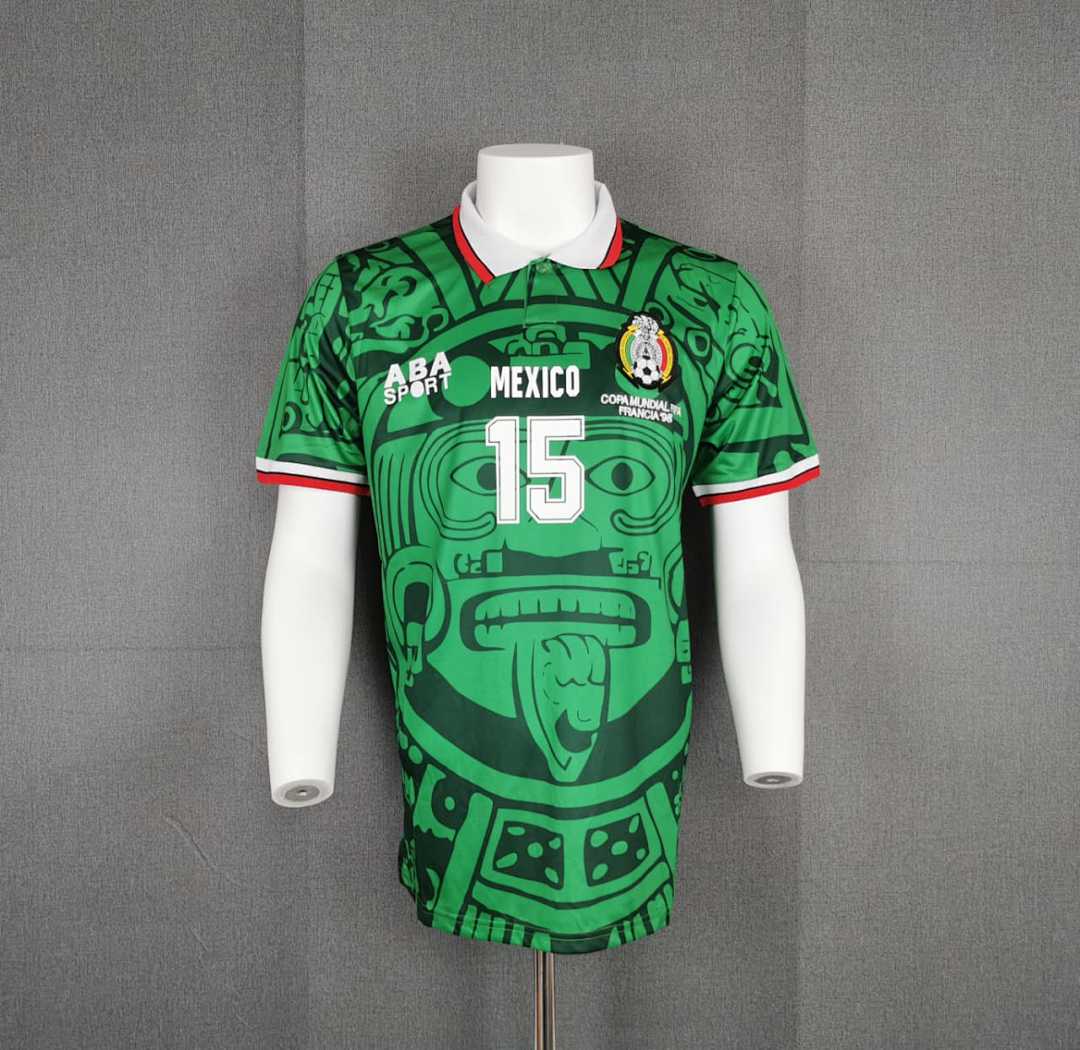Camisola Retrô Seleção do México 1998