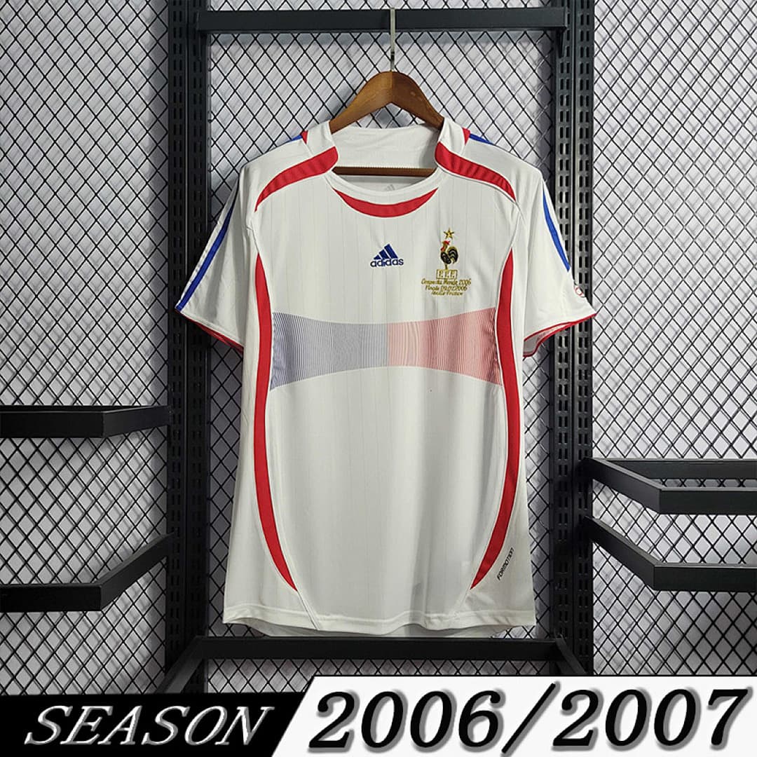 Camisola Retrô Seleção da França 2006 Away