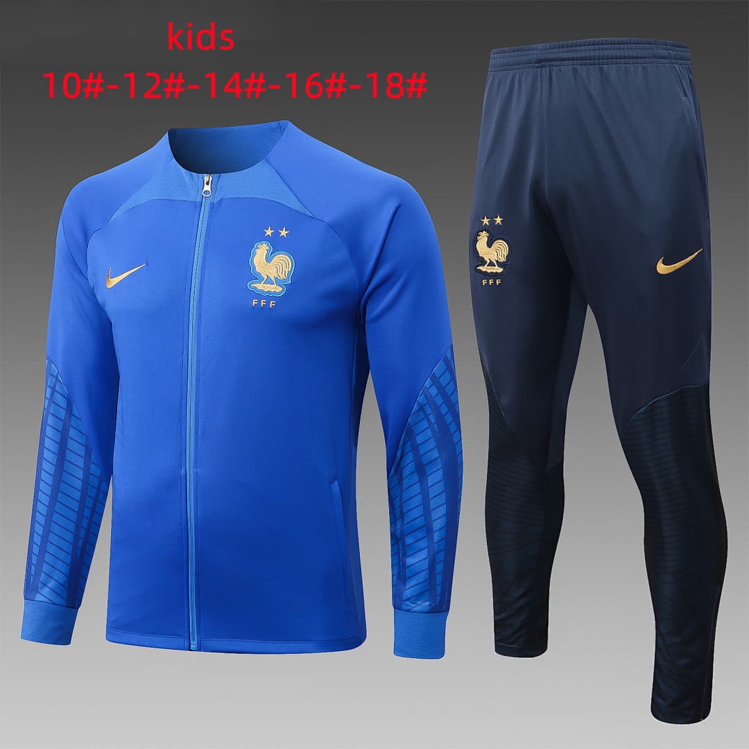 Casaco Seleção da França 2026/27 — Azul Colorido — Seleção da França