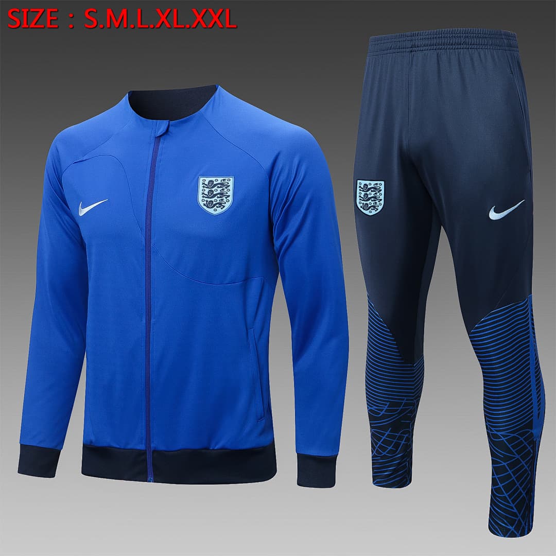 Casaco Seleção da Inglaterra 2026/27 — Azul Colorido — Seleção Inglaterra