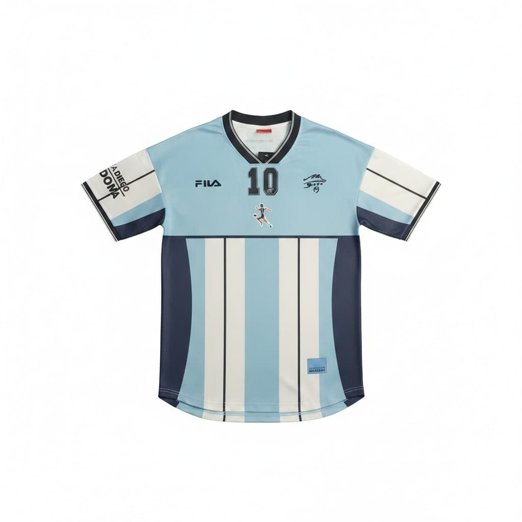 Camisola Retrô Seleção da Argentina 2001