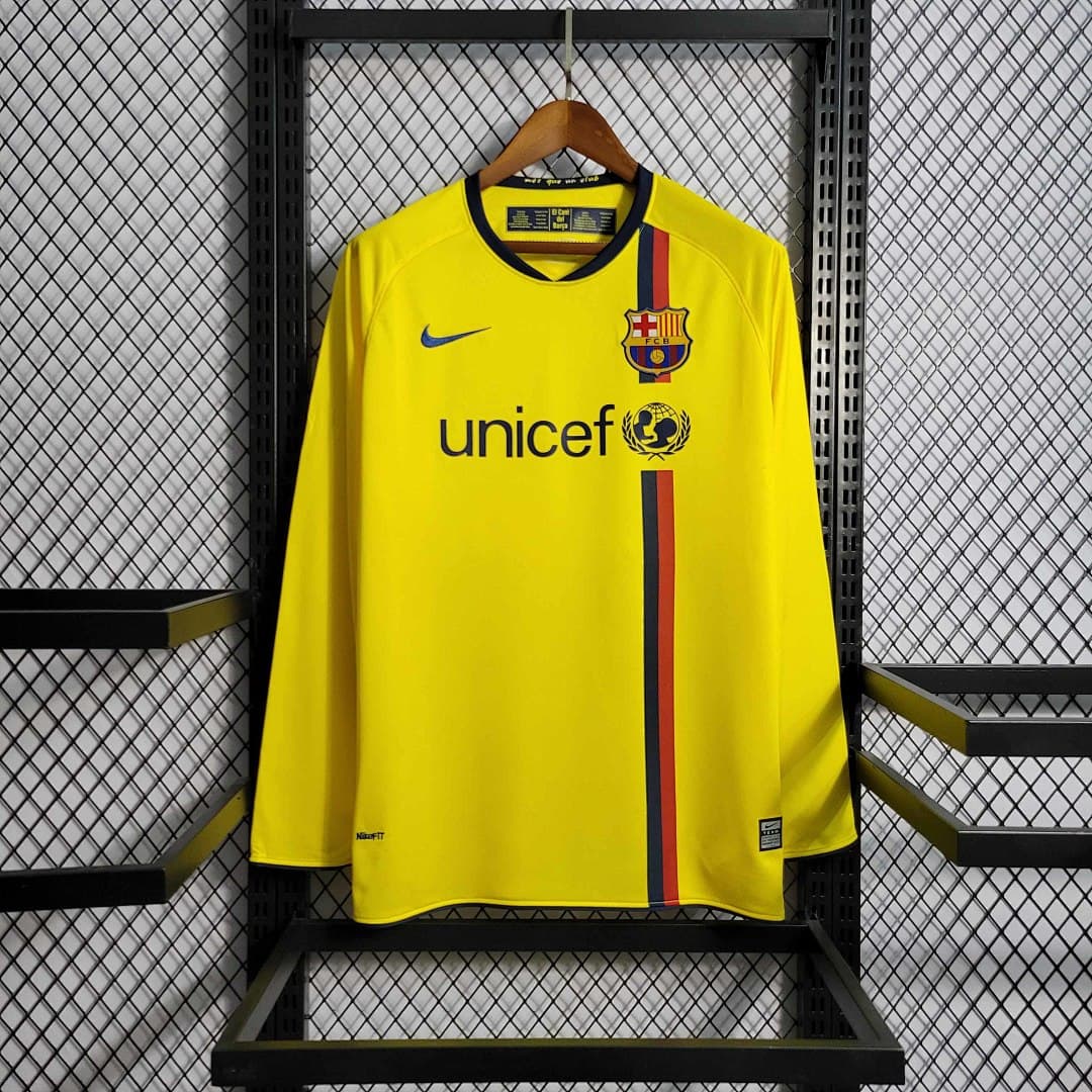 Camisola Retrô Barcelona 2008/09 Away