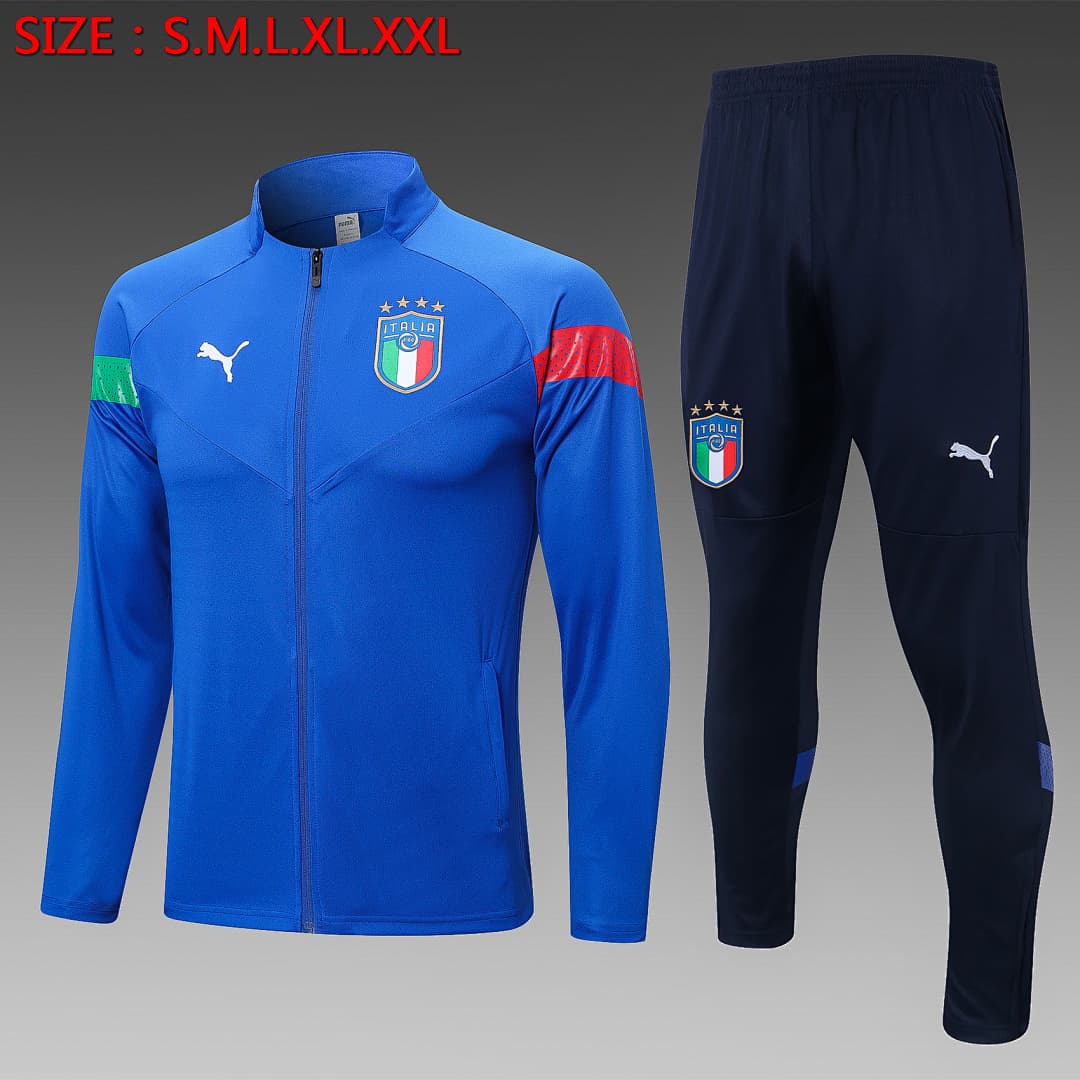 Casaco Seleção da Itália 2026/27 — Azul Colorido