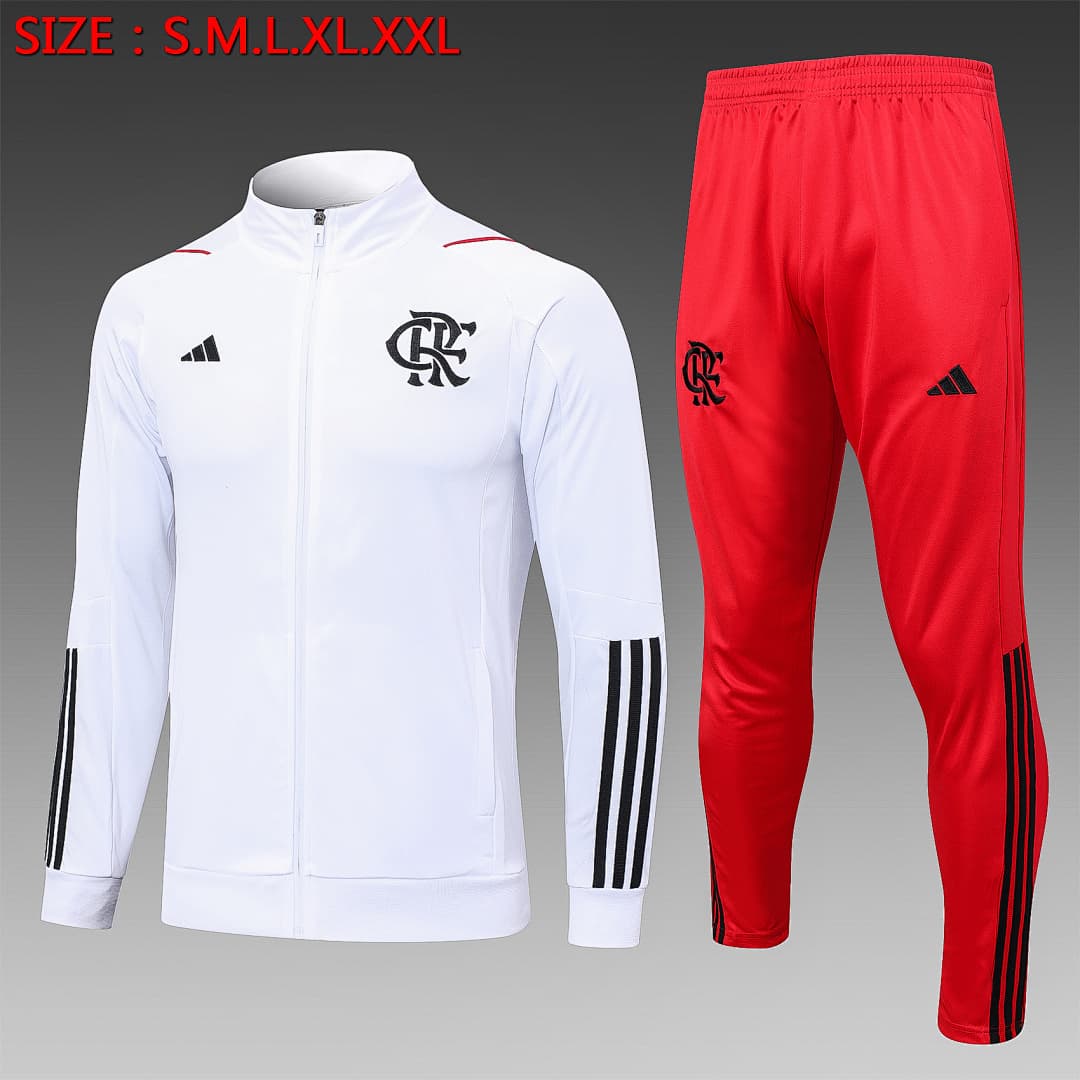 Casaco Flamengo 2026/27 — Branco