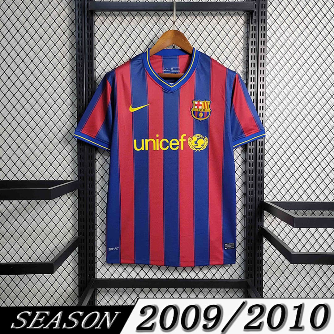 Camisola Retrô Barcelona 2009/10