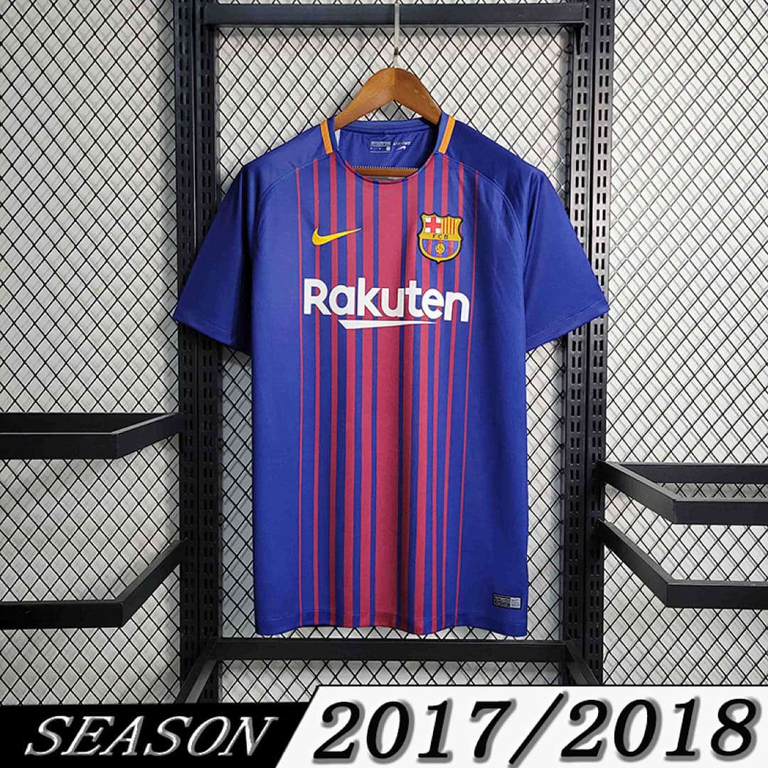 Camisola Retrô Barcelona 2017/18