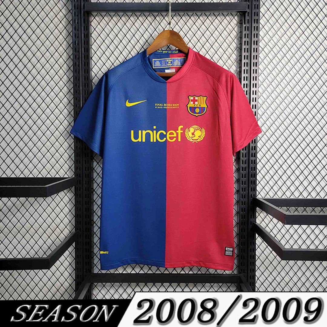 Camisola Retrô Barcelona 2008/09