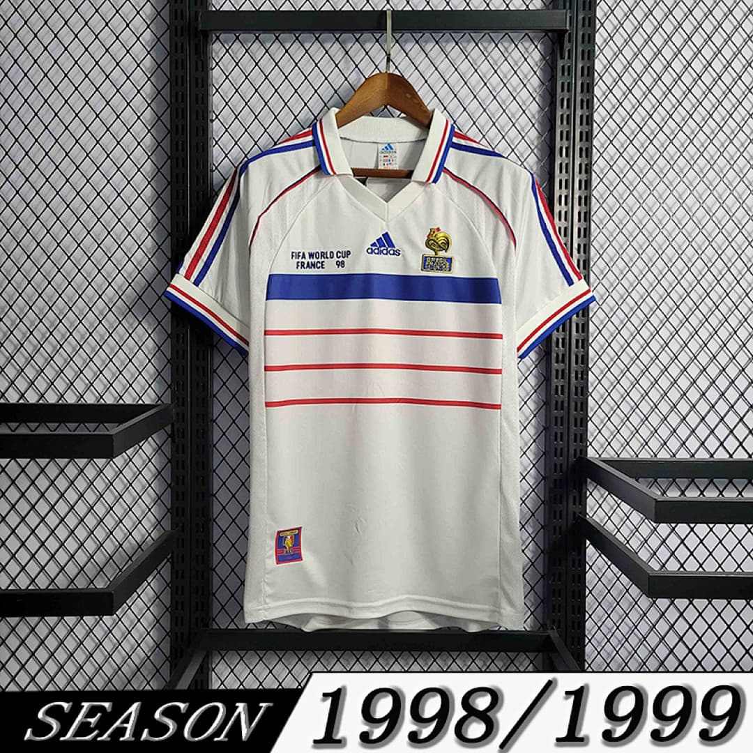 Camisola Retrô Seleção da França 1998 Away