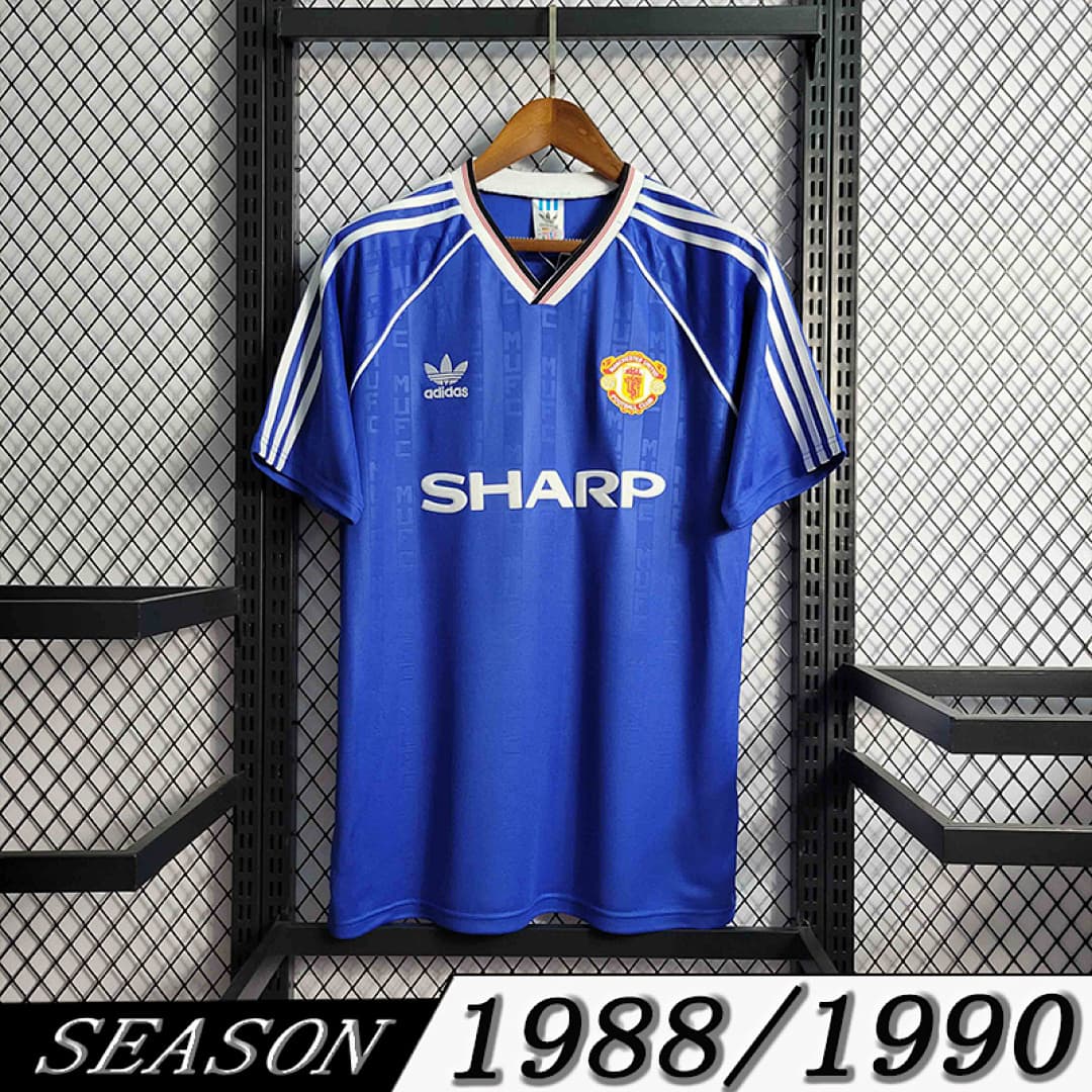 Camisola Retrô Manchester United 1988/90 Away