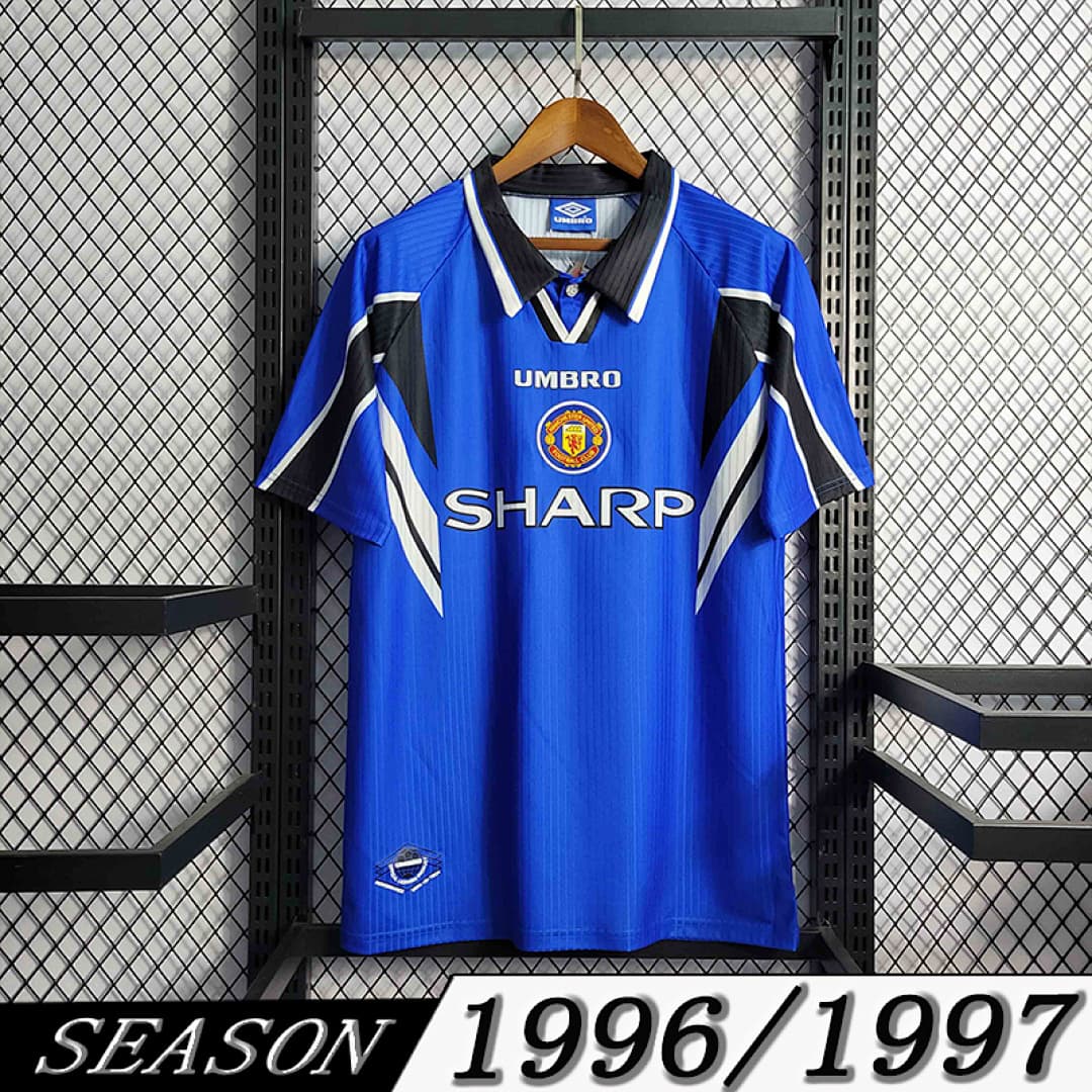 Camisola Retrô Manchester United 1996/97 Away