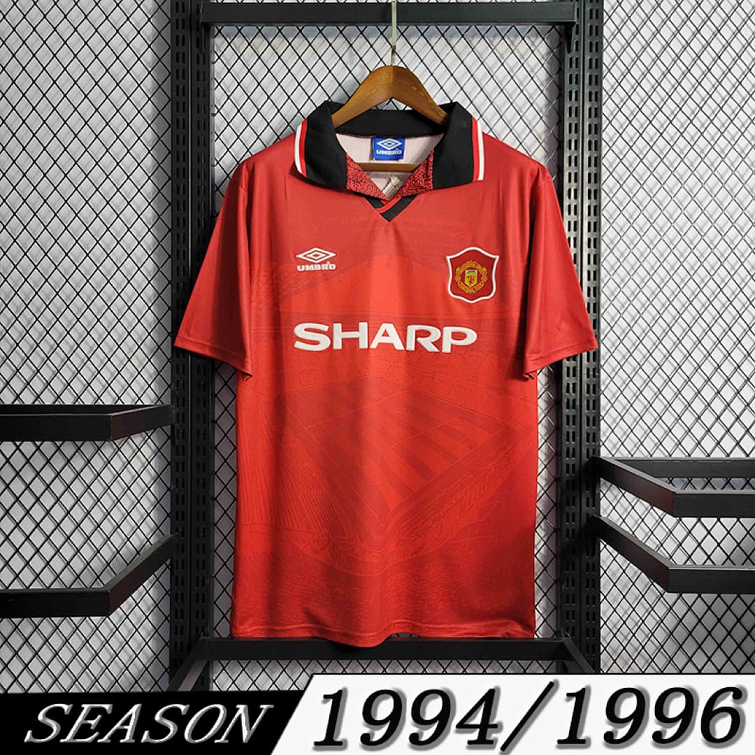 Camisola Retrô Manchester United 1994/96