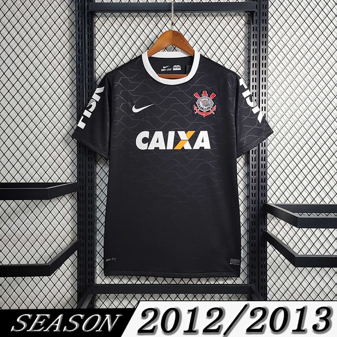 Camisola Retrô Corinthians 2012 Away