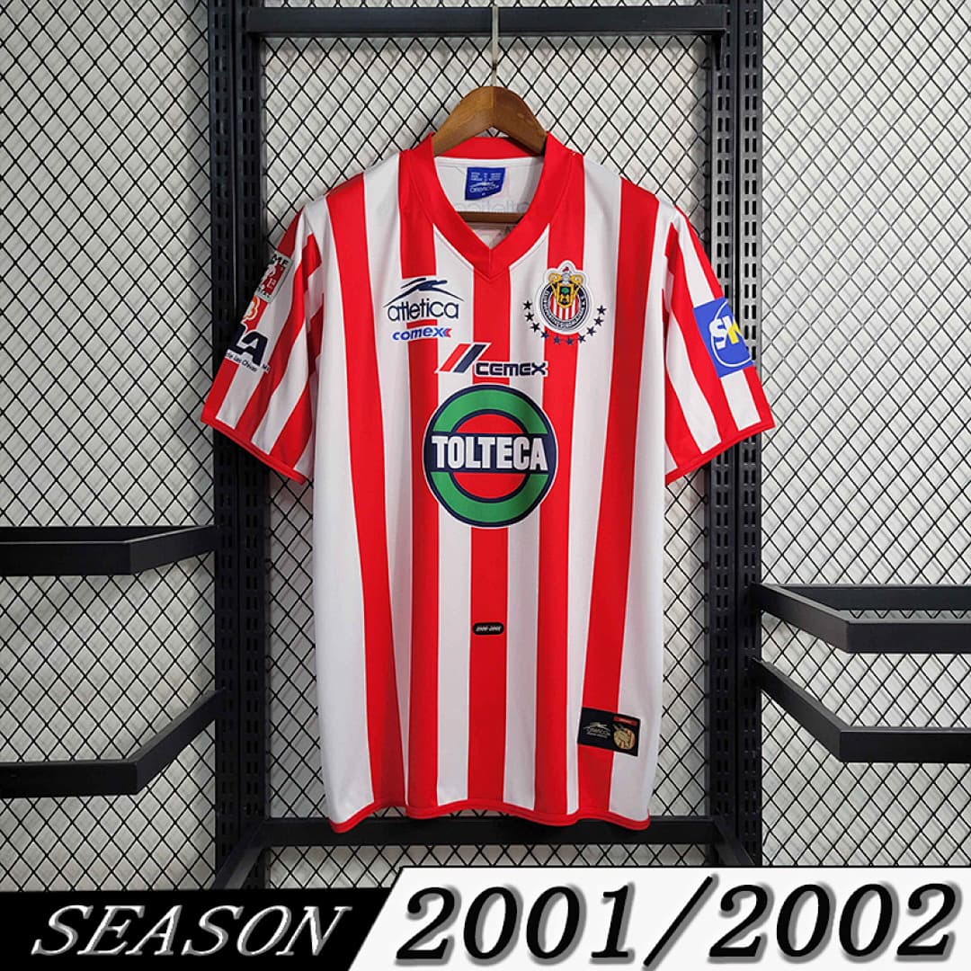 Camisola Retrô Chivas 2001/02