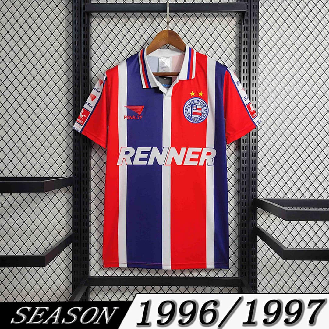 Camisola Retrô Bahia 1996 Away