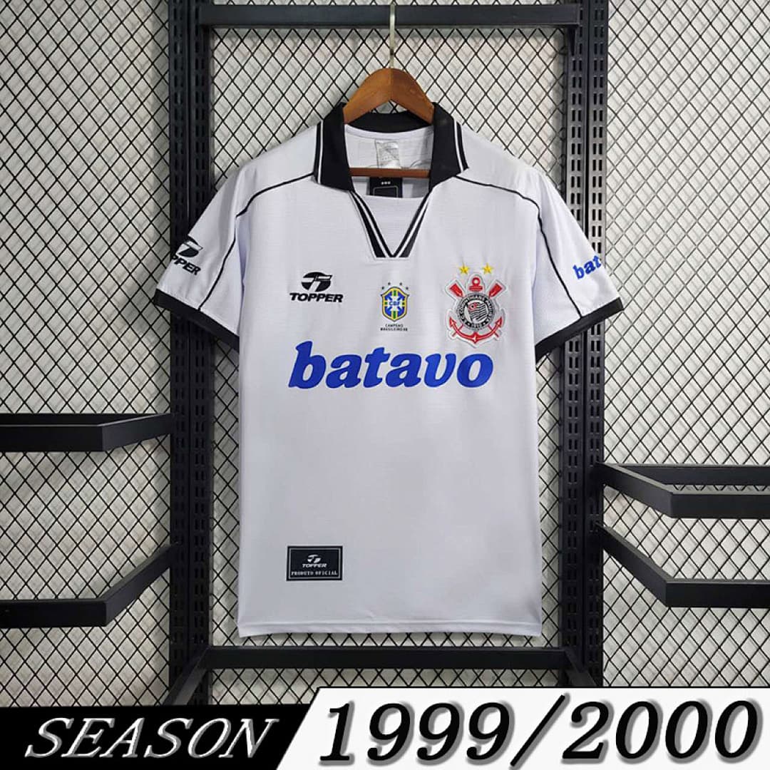 Camisola Retrô Corinthians 1999