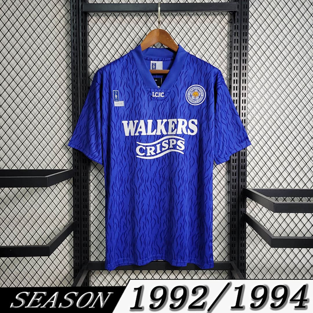 Camisola Retrô Leicester City 1992/94