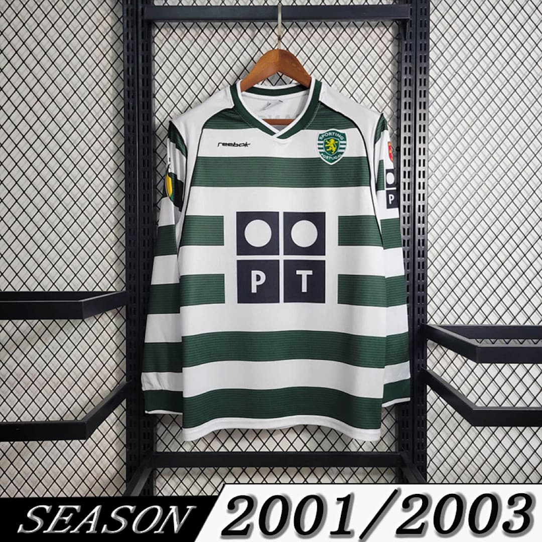 Camisola Retrô Sporting 2001/03