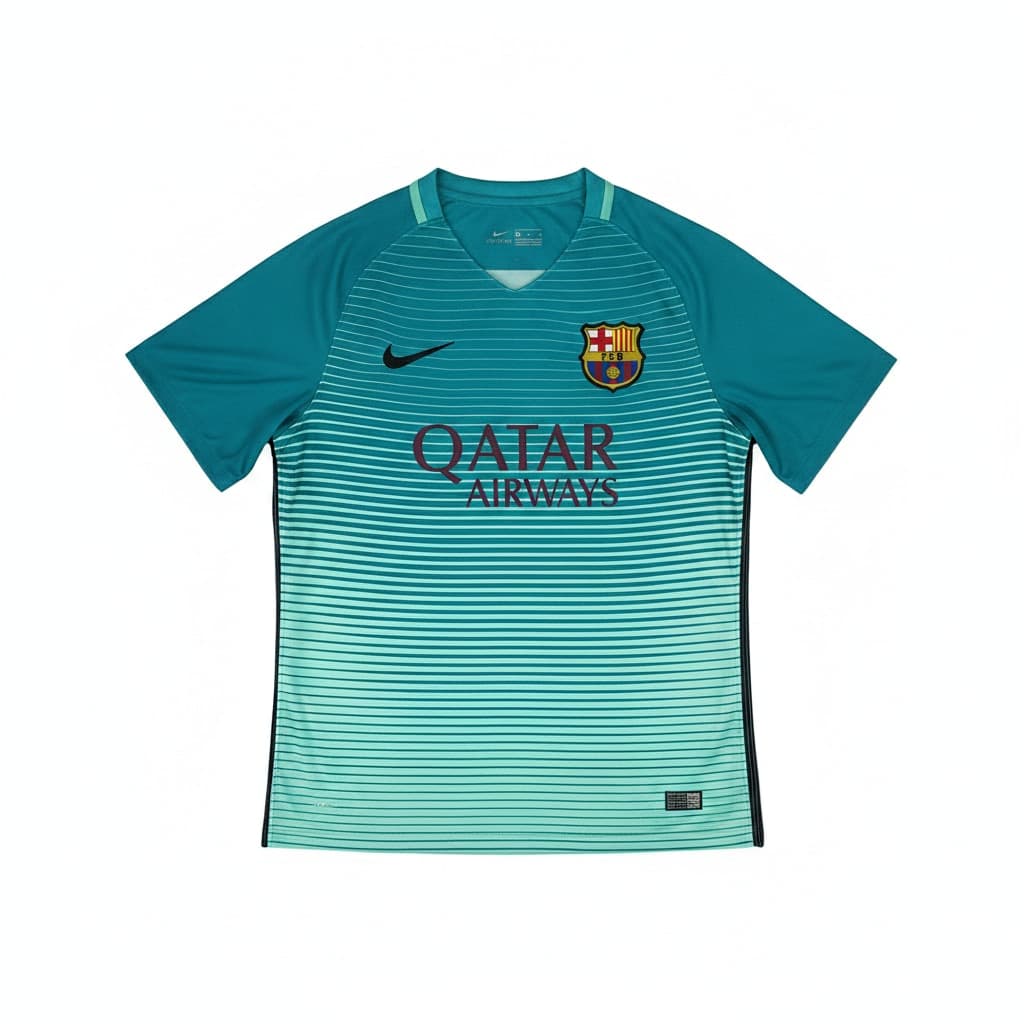 Camisola Retrô Barcelona 2016/17 Away