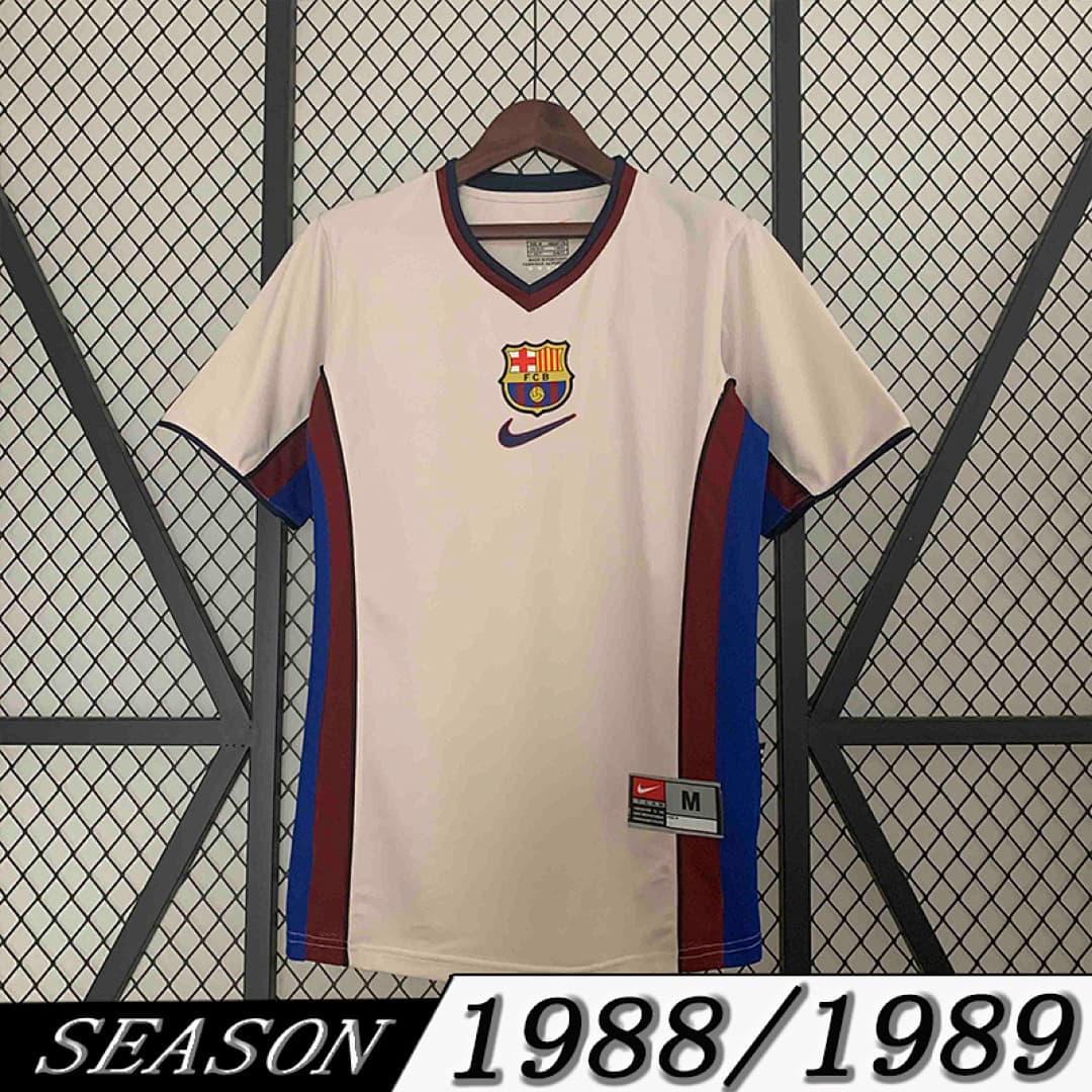 Camisola Retrô Barcelona 1988/89 Away