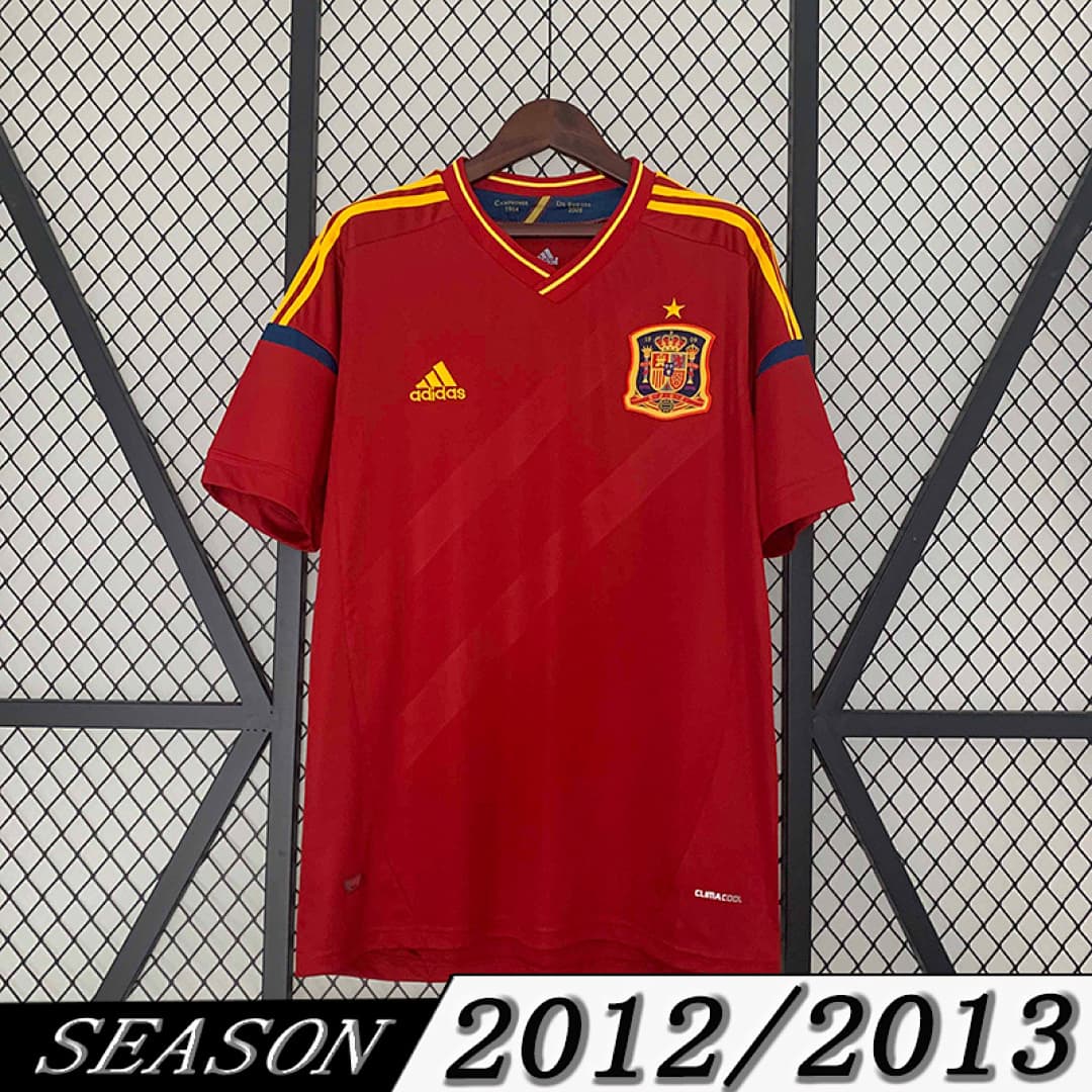 Camisola Retrô Seleção da Espanha 2012