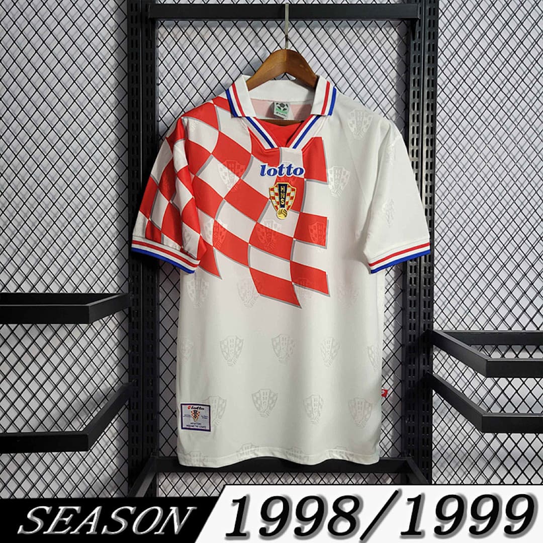 Camisola Retrô Seleção da Croácia 1998