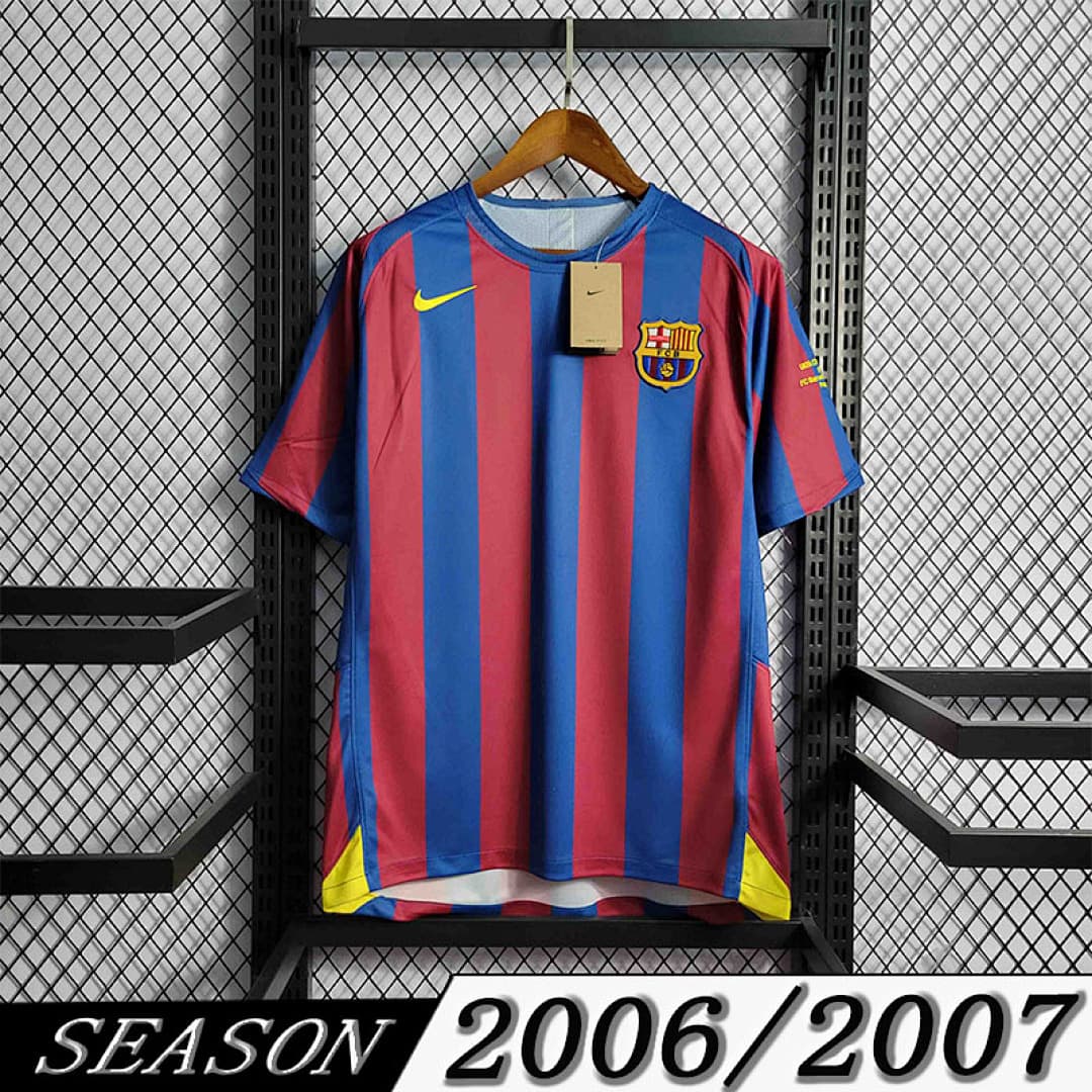 Camisola Retrô Barcelona 2006/07