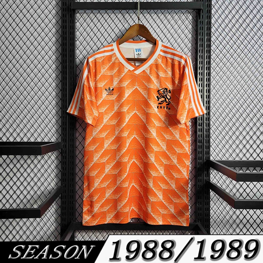 Camisola Retrô Seleção da Holanda 1988