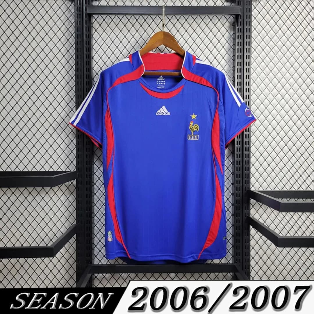 Camisola Retrô Seleção da França 2006