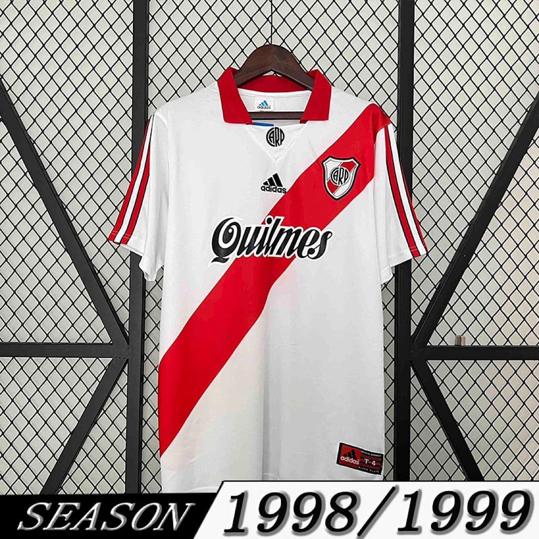 Camisola Retrô River Plate 1998/99