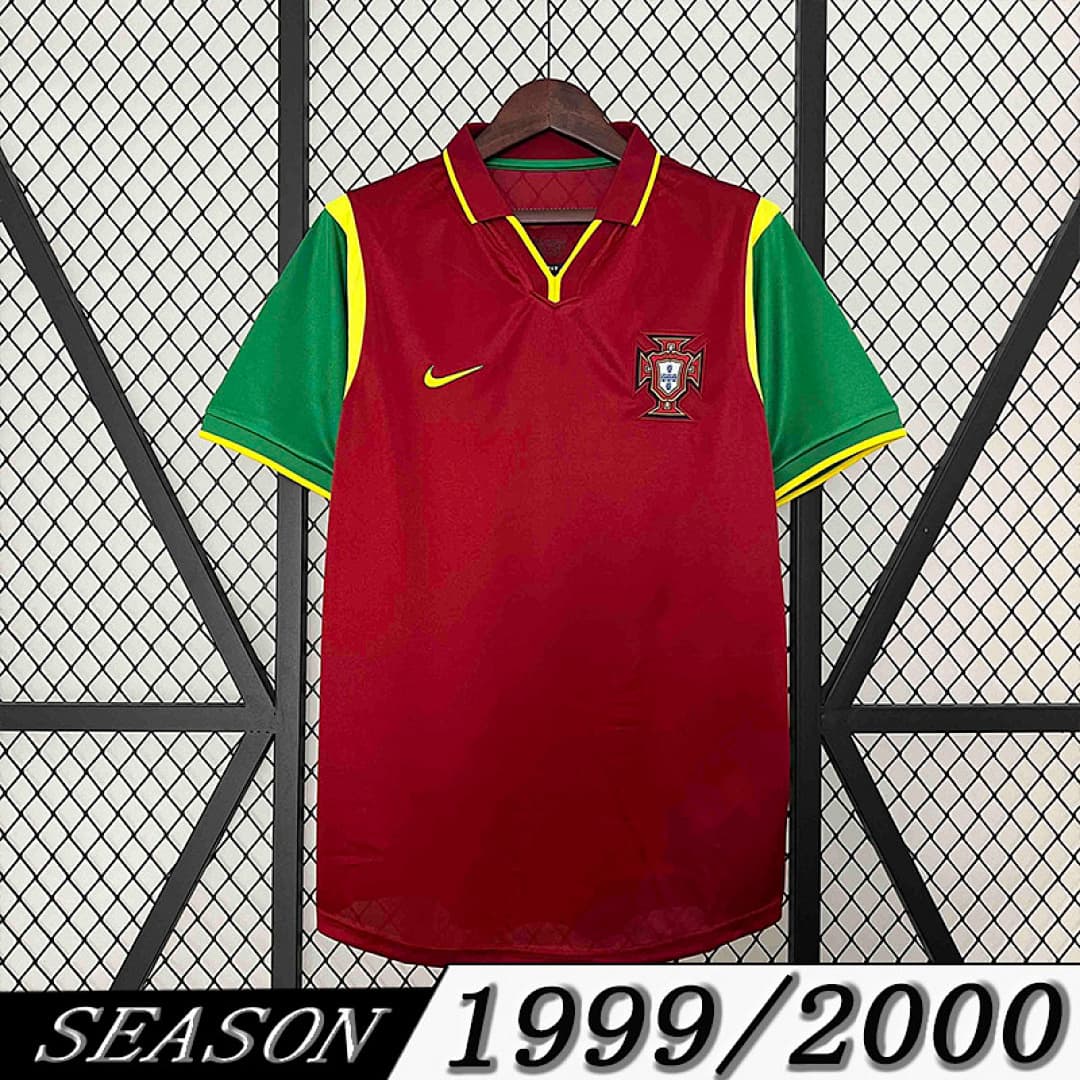 Camisola Retrô Seleção de Portugal 1999