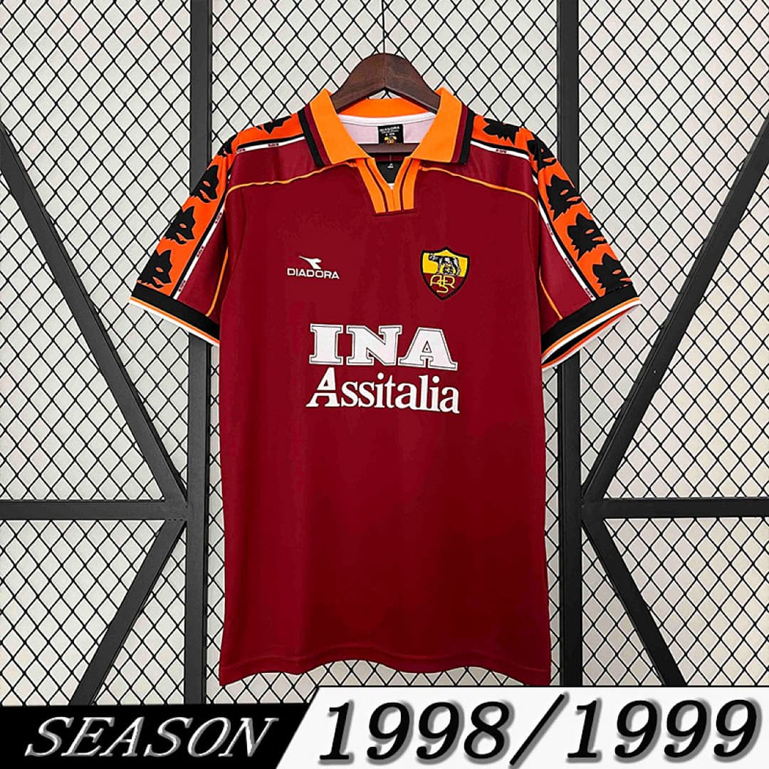 Camisola Retrô Roma 1998/99