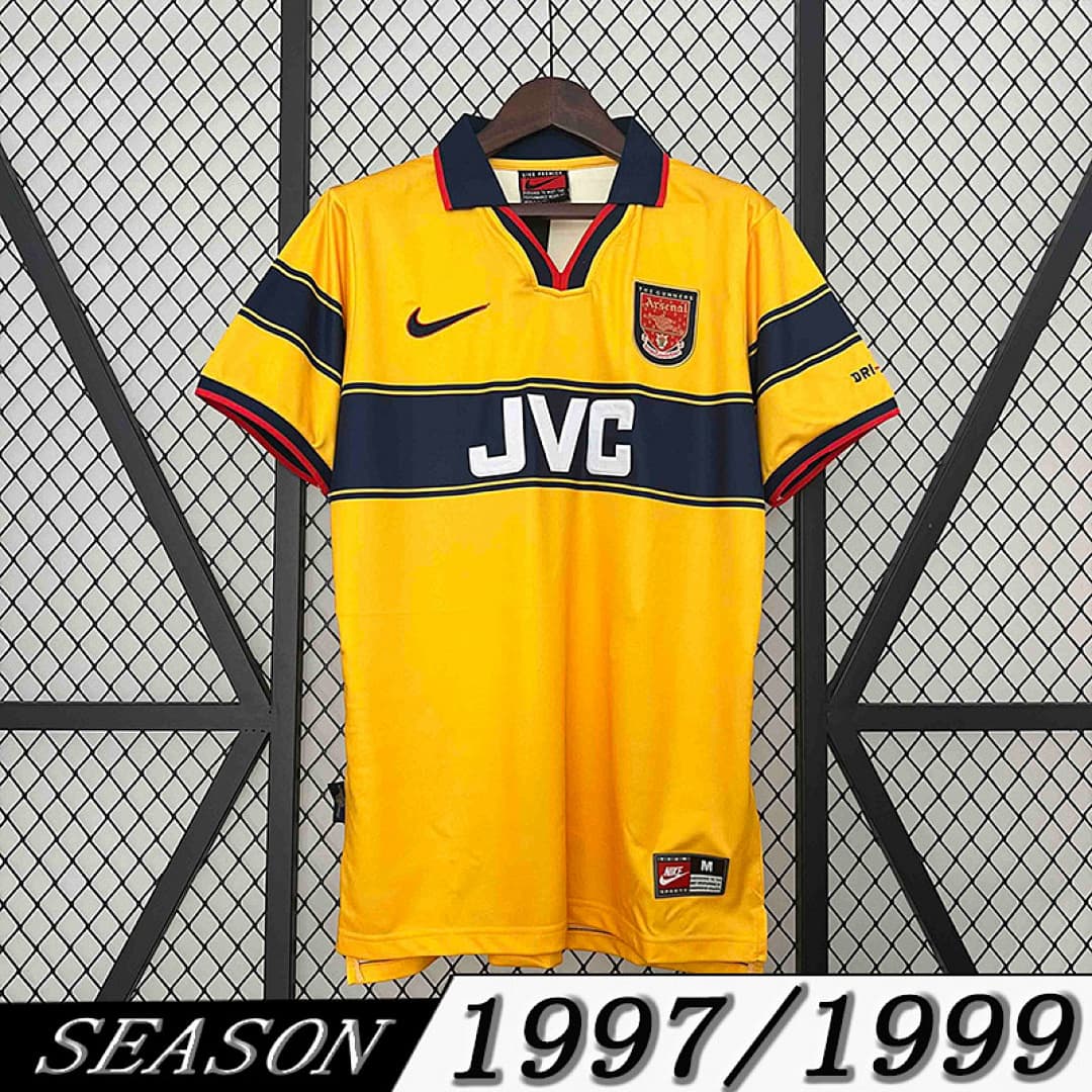 Camisola Retrô Arsenal 1997/99 Away