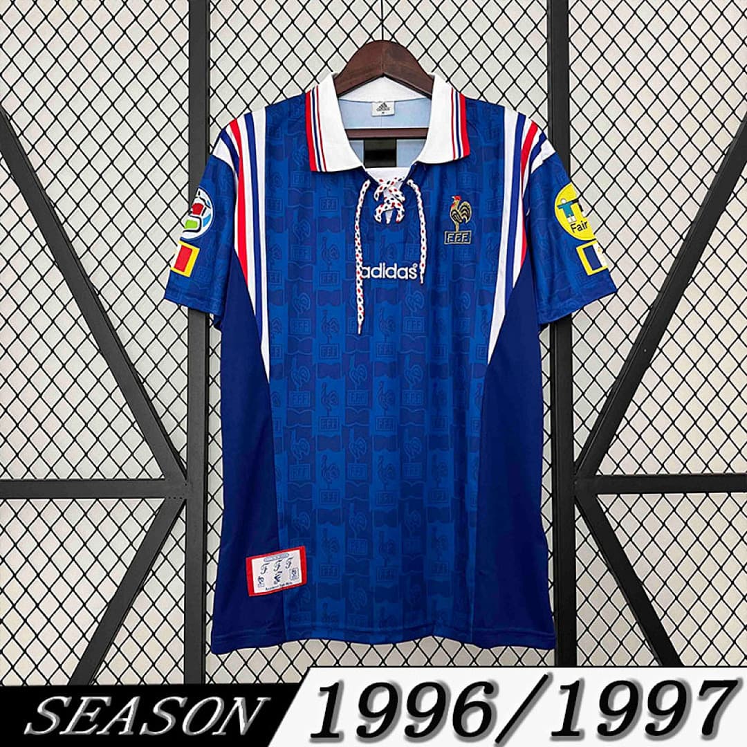 Camisola Retrô Seleção da França 1996