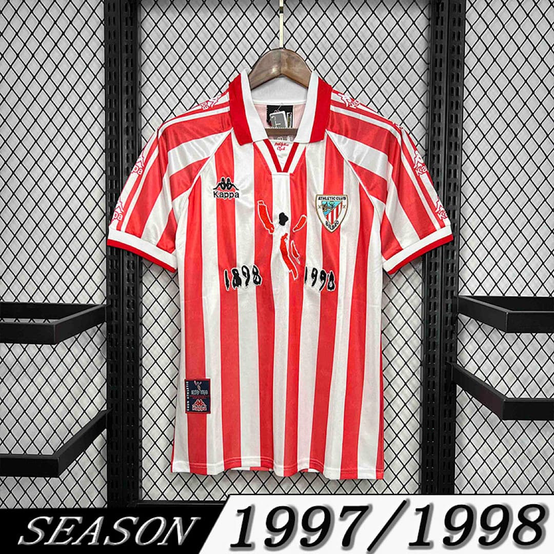 Camisola Retrô Athletic Bilbao 1997/98