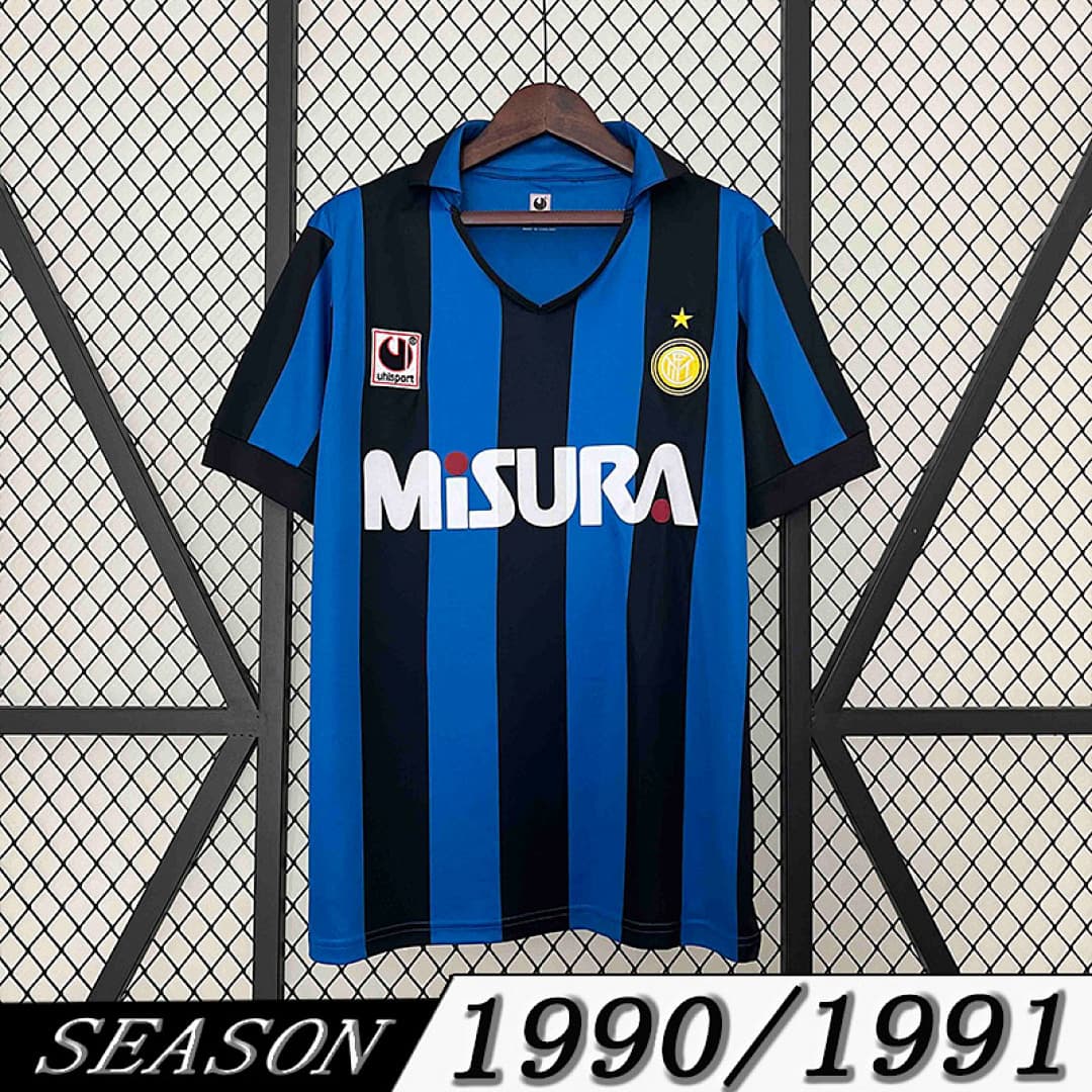 Camisola Retrô Inter 1990/91