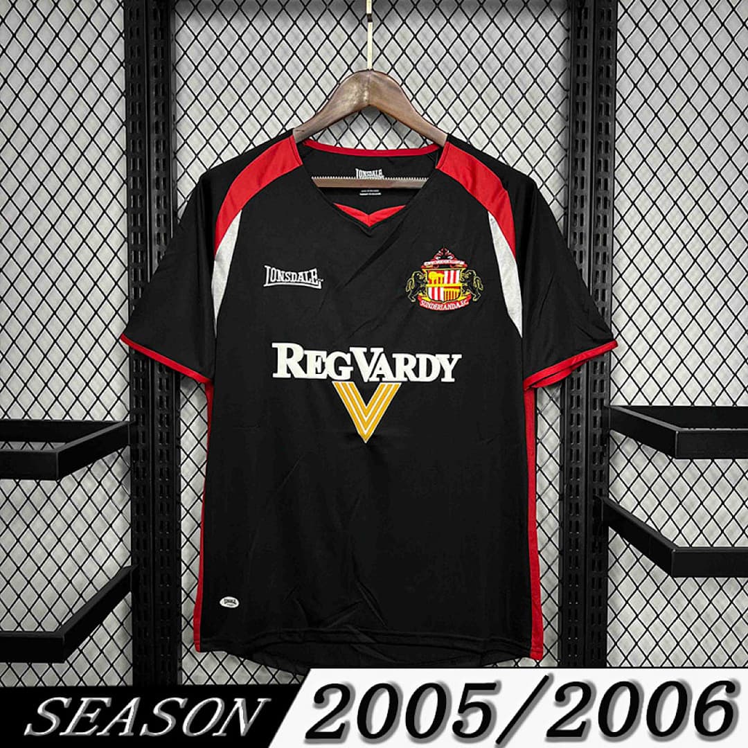Camisola Retrô Sunderland 2005/06 Away