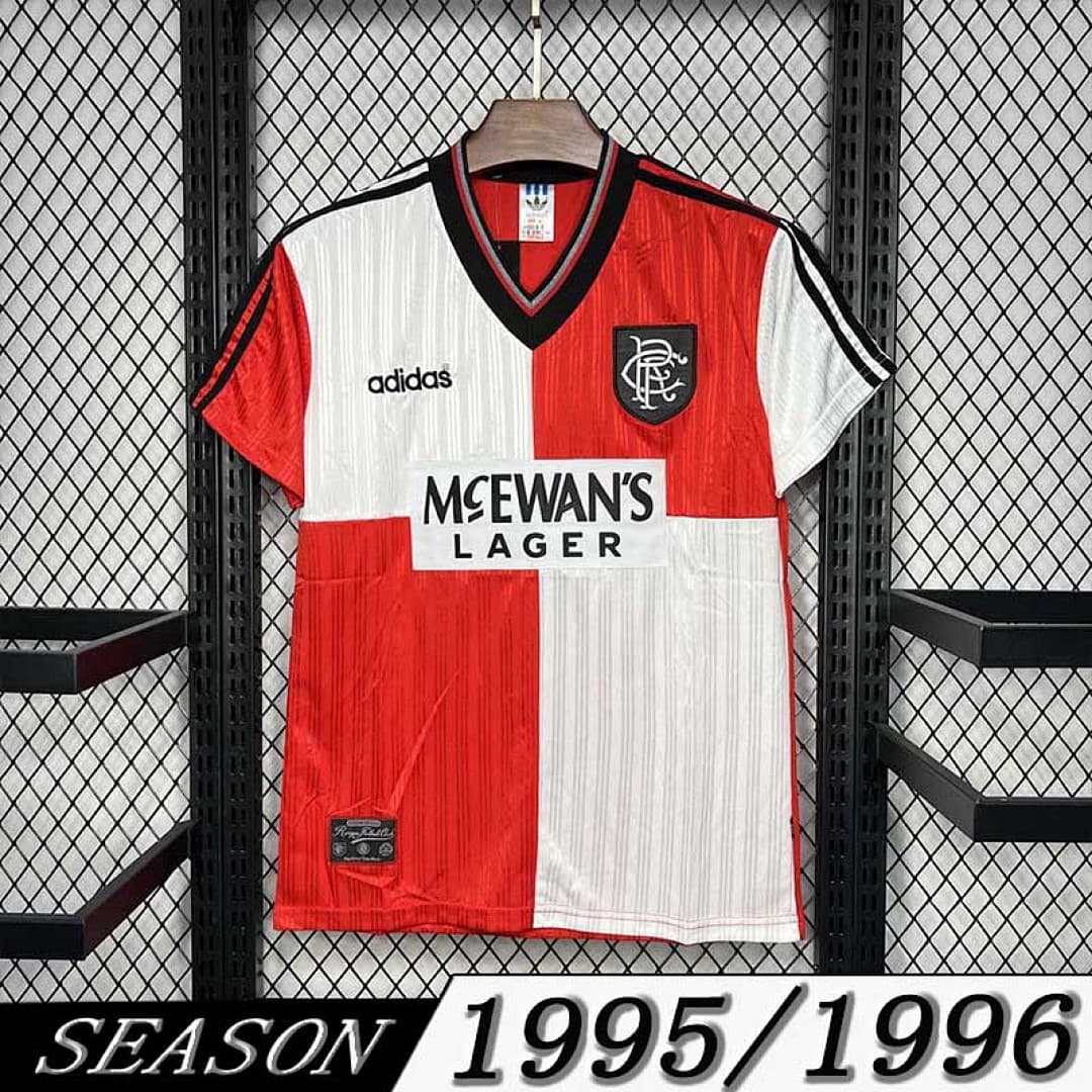 Camisola Retrô Rangers 1995/96 Away