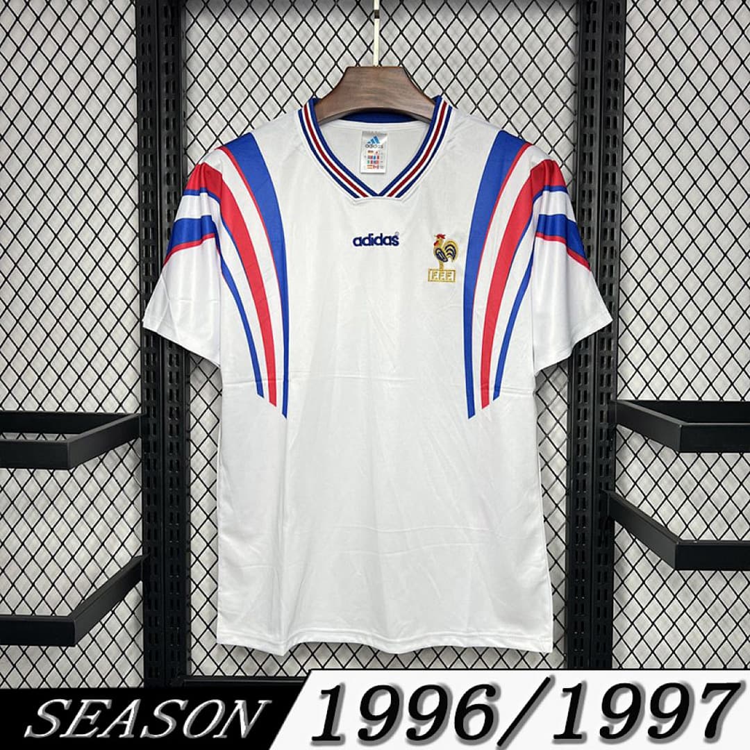 Camisola Retrô Seleção da França 1996 Away