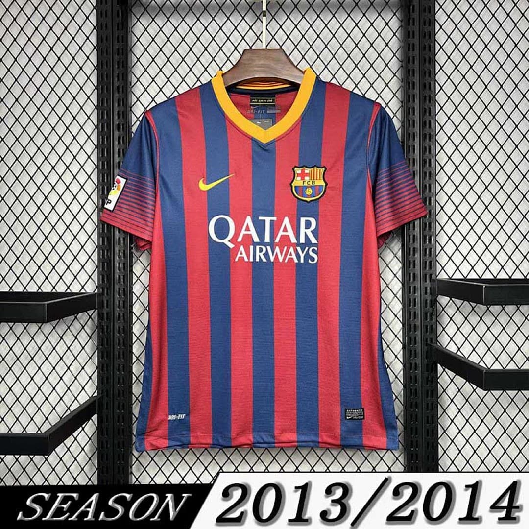Camisola Retrô Barcelona 2013/14