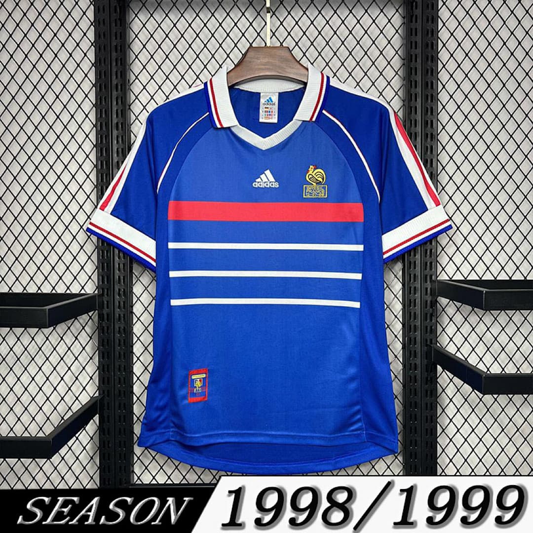 Camisola Retrô Seleção da França 1998