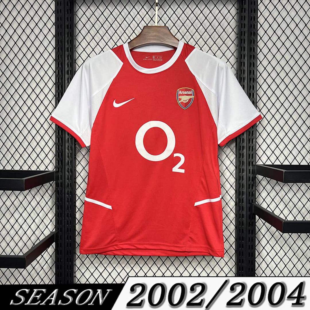 Camisola Retrô Arsenal 2002/04