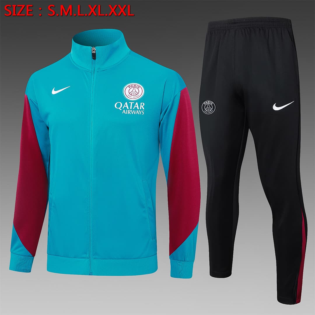 Casaco PSG 2026/27 — Ciano