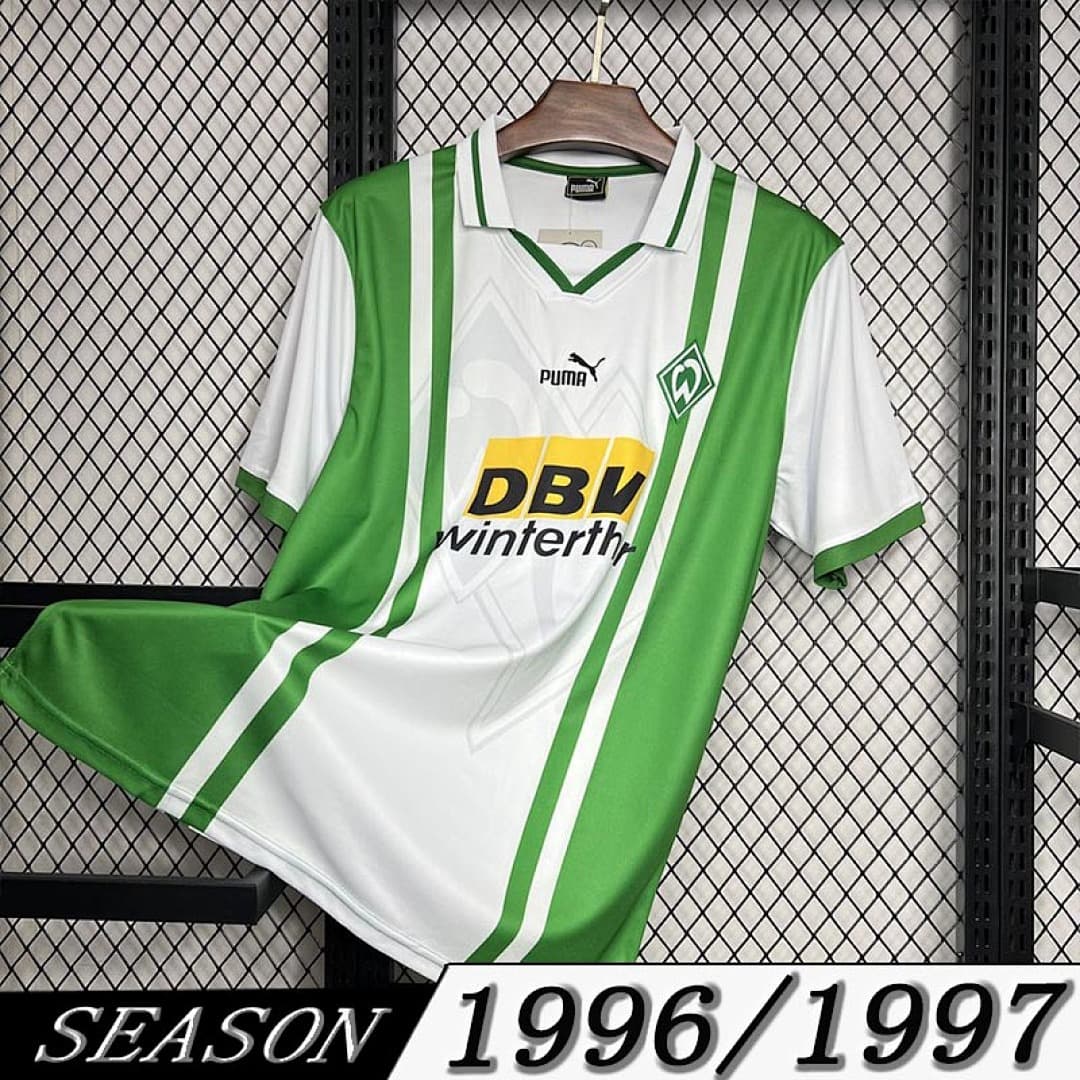 Camisola Retrô Werder Bremen 1996/97
