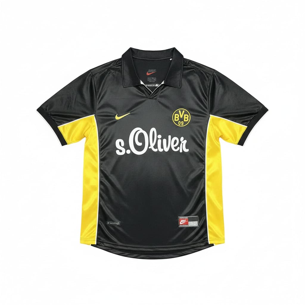 Camisola Retrô Dortmund 1998/00 Away