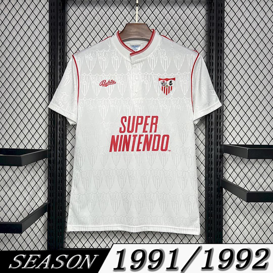 Camisola Retrô Sevilla 1991/92