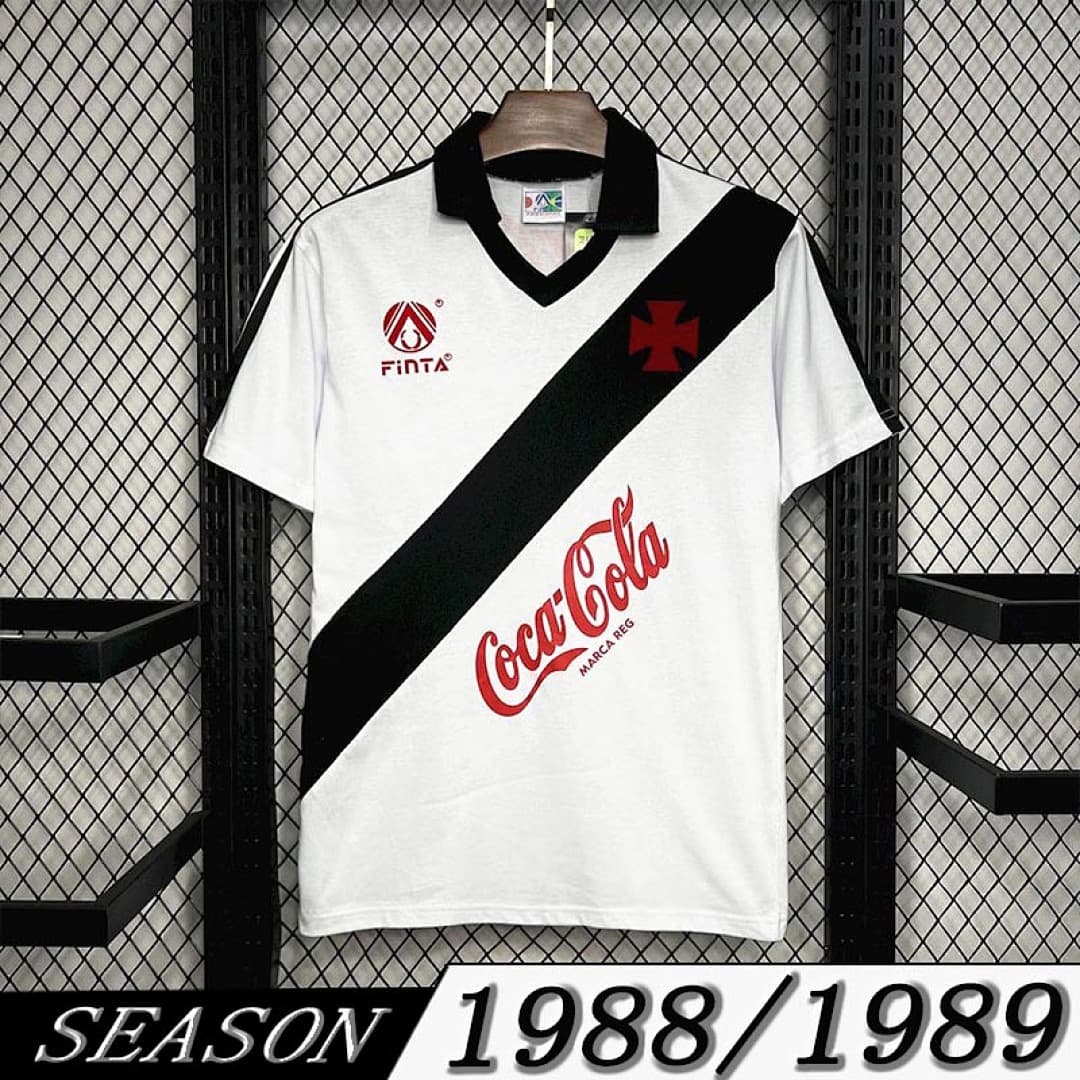 Camisola Retrô Vasco Da Gama 1988/89 Away
